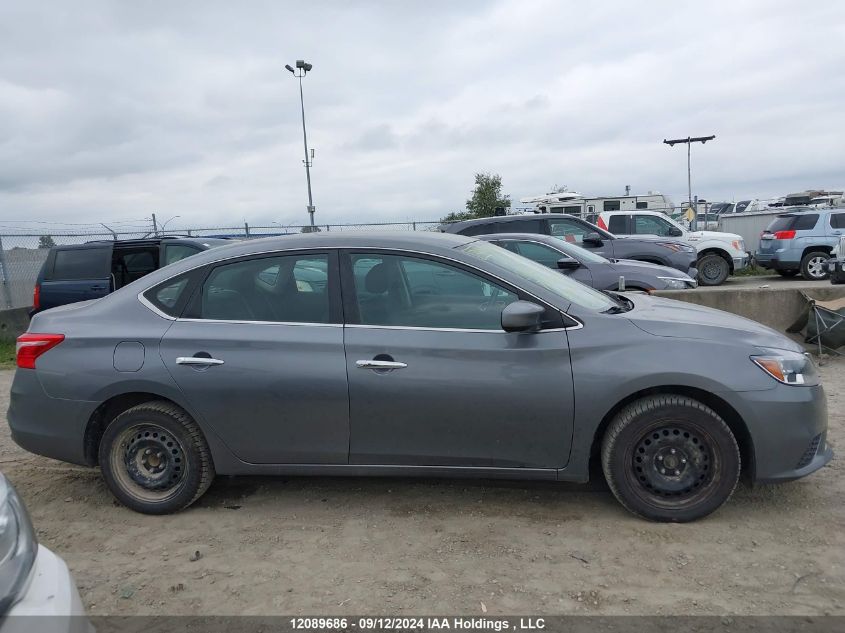 2019 Nissan Sentra S/Sv/Sr/Sl VIN: 3N1AB7AP3KY268541 Lot: 12089686