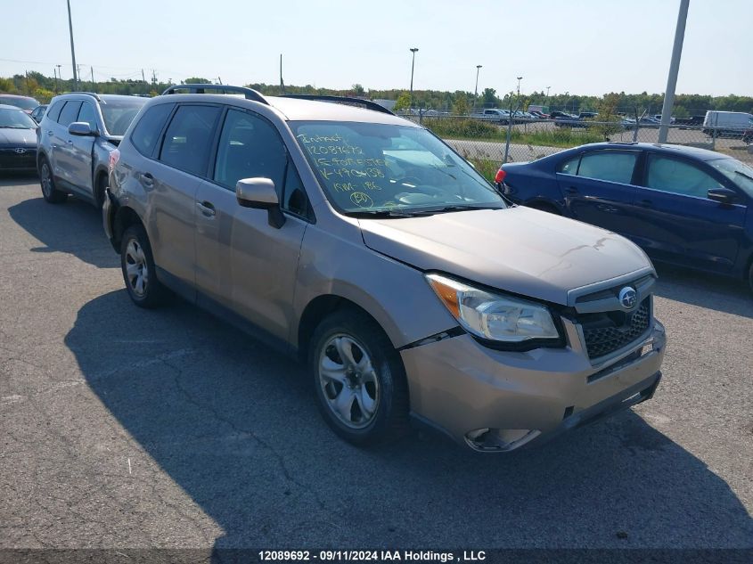 2015 Subaru Forester VIN: JF2SJCBC8FH490438 Lot: 12089692