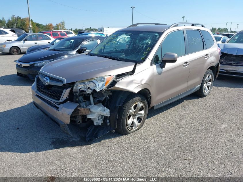 2015 Subaru Forester VIN: JF2SJCBC8FH490438 Lot: 12089692