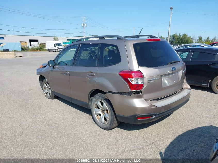 2015 Subaru Forester VIN: JF2SJCBC8FH490438 Lot: 12089692