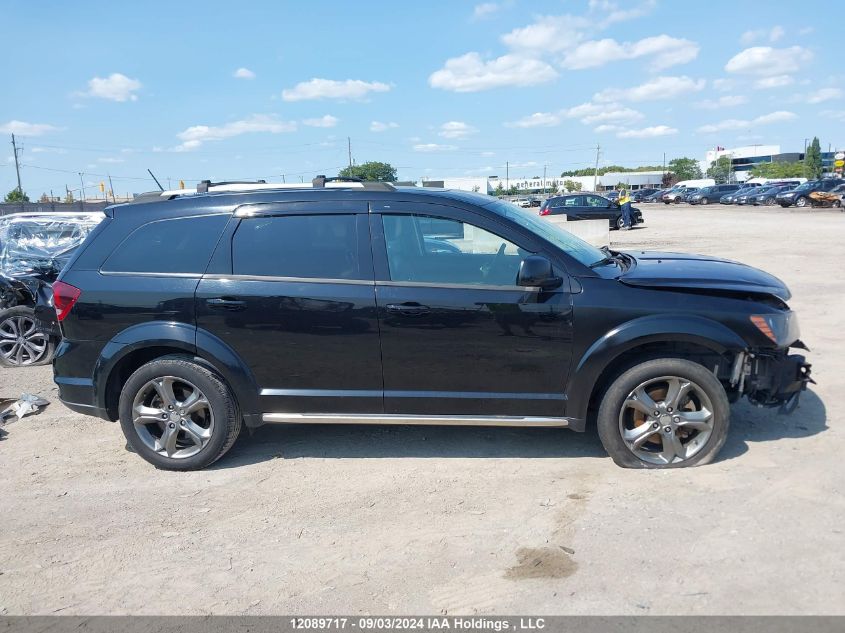 2017 Dodge Journey Crossroad VIN: 3C4PDCGG1HT543086 Lot: 12089717