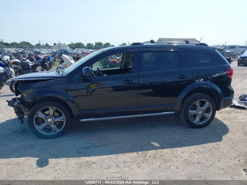 2017 Dodge Journey Crossroad VIN: 3C4PDCGG1HT543086 Lot: 12089717