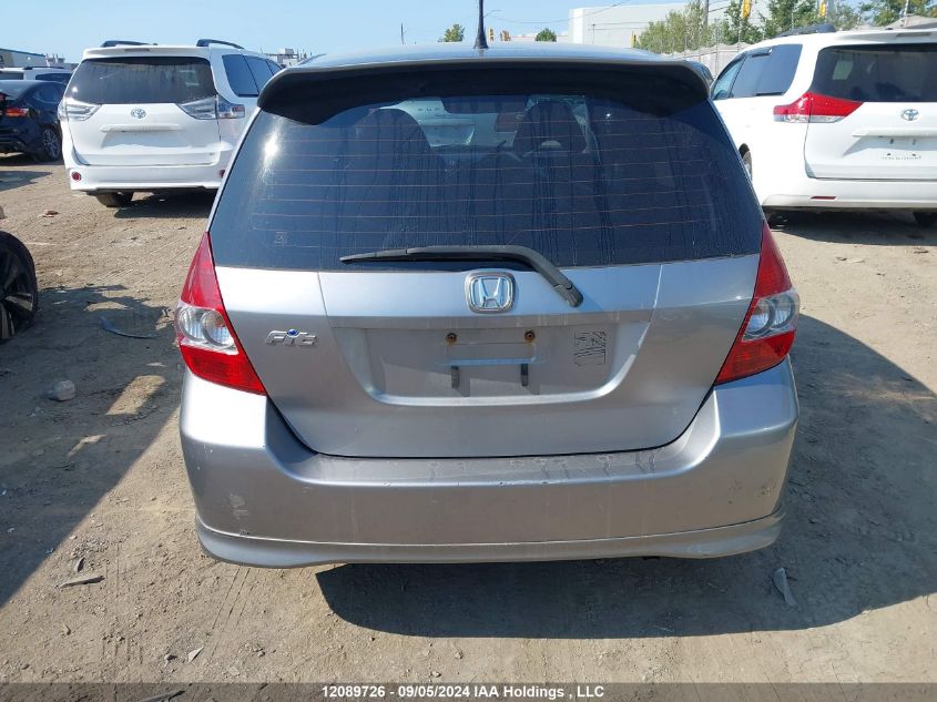 2007 Honda Fit VIN: JHMGD37677S817641 Lot: 12089726