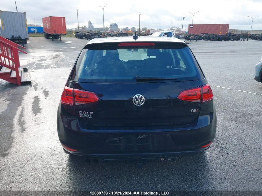 2015 Volkswagen Golf VIN: 3VW117AU9FM044934 Lot: 12089739