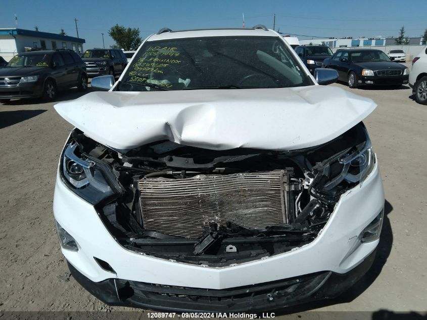 2GNAXWEX5J6269605 2018 Chevrolet Equinox Premier