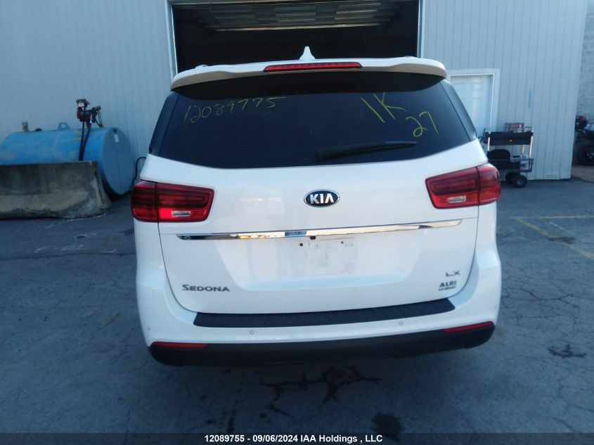 2020 Kia Sedona Lx VIN: KNDMB5C15L6630062 Lot: 12089755