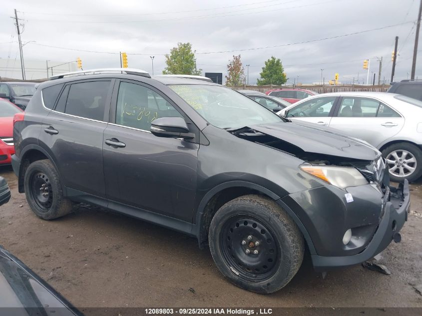 2014 Toyota Rav4 Limited VIN: 2T3DFREV7EW191590 Lot: 12089803