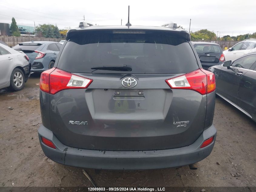 2014 Toyota Rav4 Limited VIN: 2T3DFREV7EW191590 Lot: 12089803