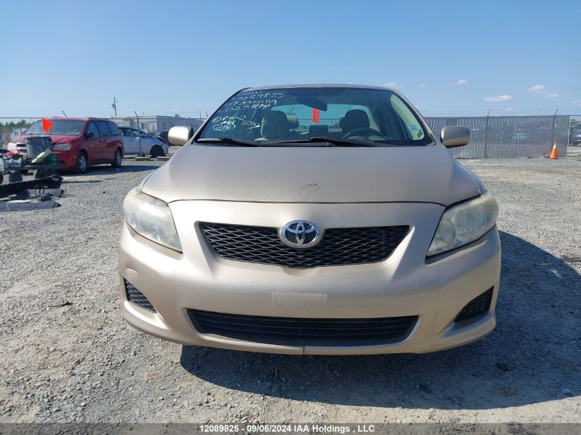 2009 Toyota Corolla Ce VIN: 2T1BU40E49C025874 Lot: 12089825