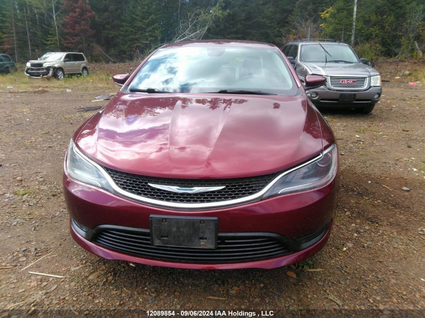 2015 Chrysler 200 Lx VIN: 1C3CCCFB3FN622364 Lot: 12089854
