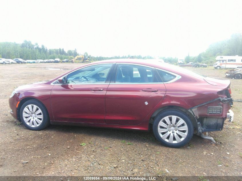 2015 Chrysler 200 Lx VIN: 1C3CCCFB3FN622364 Lot: 12089854