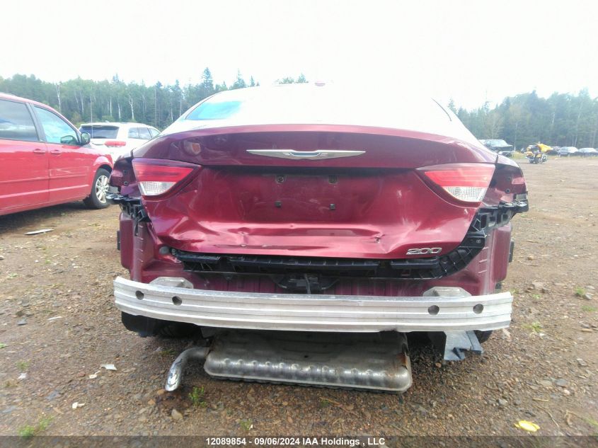 2015 Chrysler 200 Lx VIN: 1C3CCCFB3FN622364 Lot: 12089854