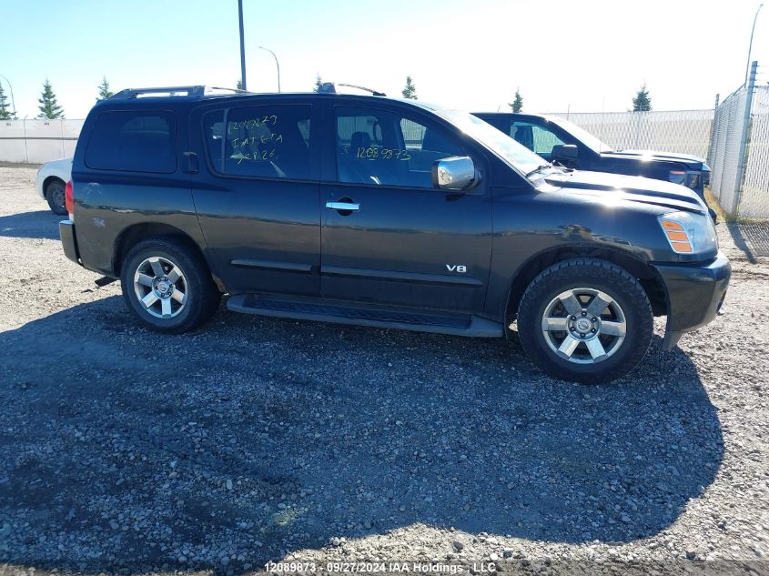 2007 Nissan Armada Se/Le VIN: 5N1AA08C77N715009 Lot: 12089873