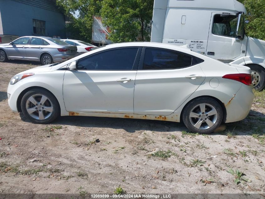 2013 Hyundai Elantra Gls/Limited VIN: 5NPDH4AE6DH344873 Lot: 12089899