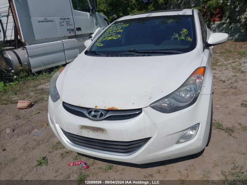 2013 Hyundai Elantra Gls/Limited VIN: 5NPDH4AE6DH344873 Lot: 12089899