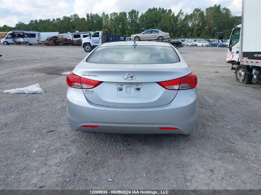 2012 Hyundai Elantra Gls VIN: 5NPDH4AE1CH115919 Lot: 12089935