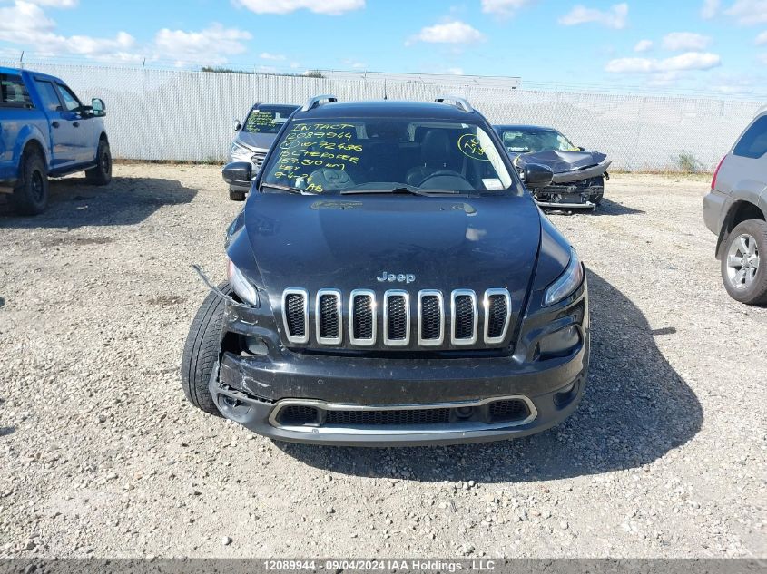 2015 Jeep Cherokee Limited VIN: 1C4PJMDSXFW724864 Lot: 12089944