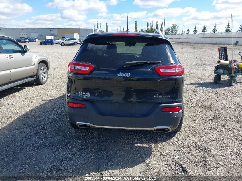 2015 Jeep Cherokee Limited VIN: 1C4PJMDSXFW724864 Lot: 12089944