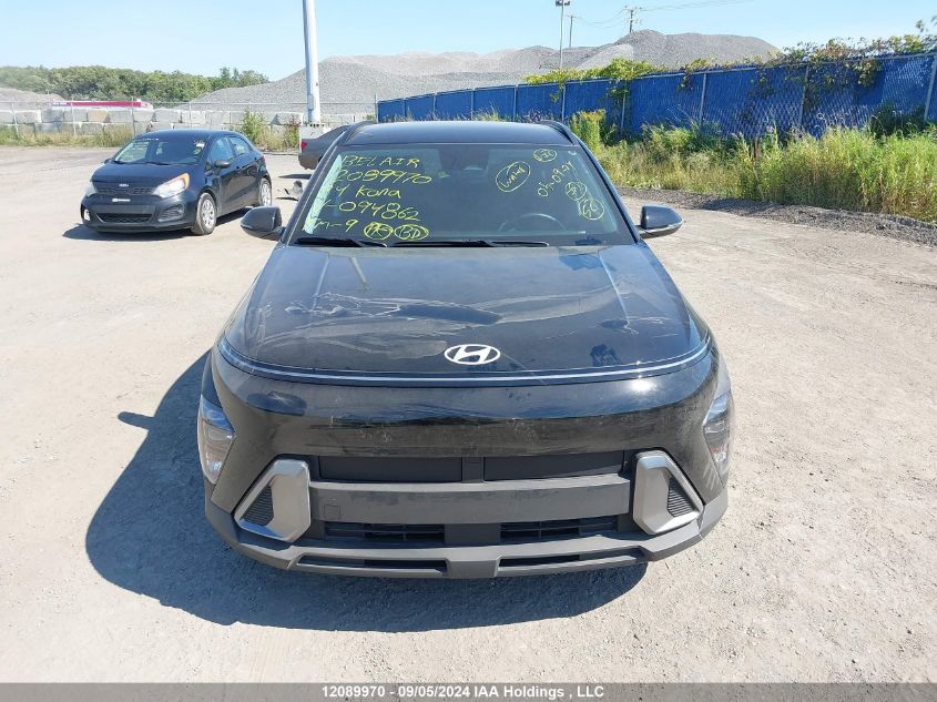 2024 Hyundai Kona 2.0L Preferred VIN: KM8HB3AB5RU094862 Lot: 12089970