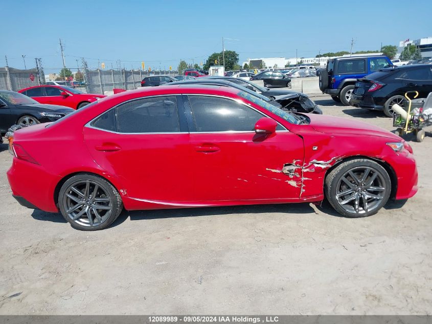 2016 Lexus Is 350 VIN: JTHCE1D27G5010164 Lot: 12089989