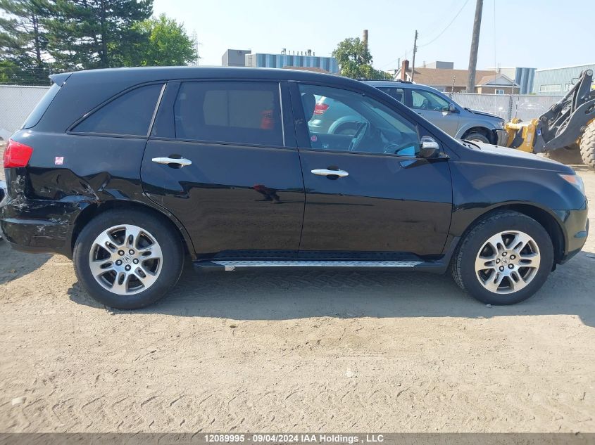 2009 Acura Mdx Technology VIN: 2HNYD28639H005868 Lot: 12089995