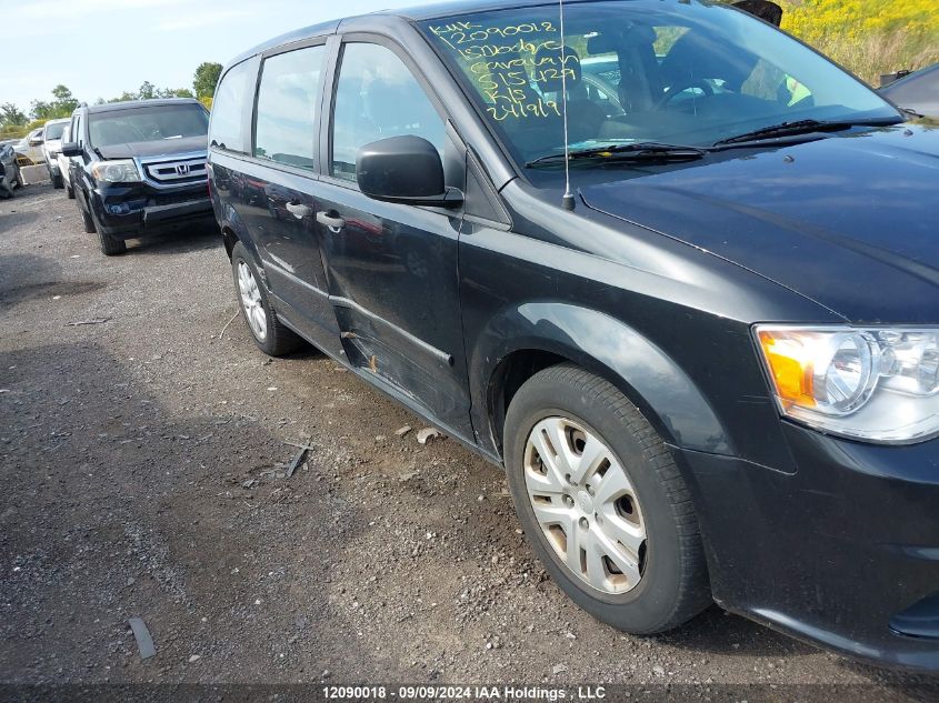 2015 Dodge Grand Caravan Se/Sxt VIN: 2C4RDGBG9FR515429 Lot: 12090018