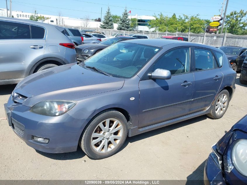 2007 Mazda Mazda3 VIN: JM1BK343171696221 Lot: 12090039