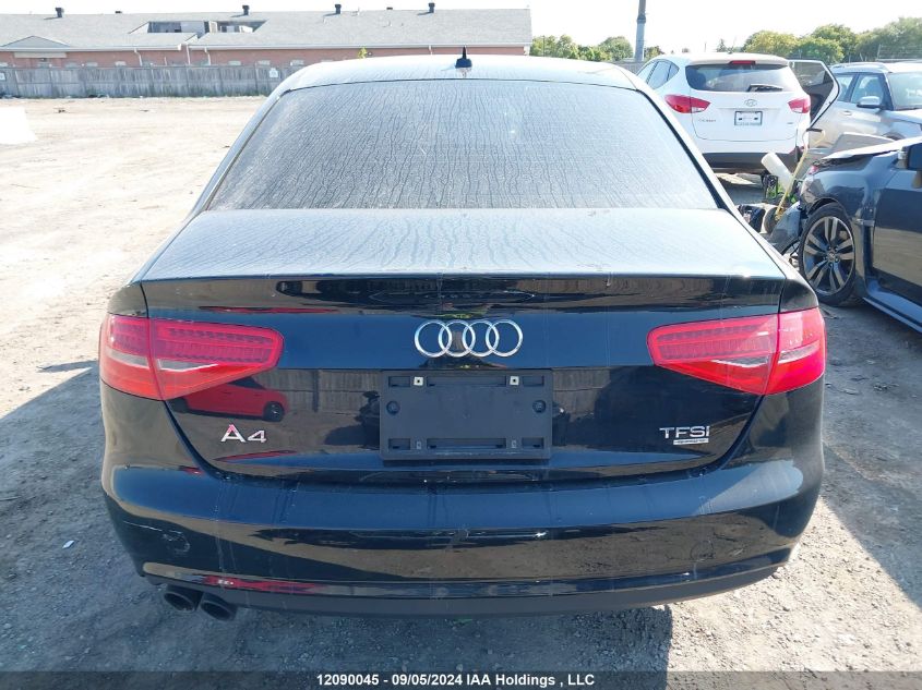 2014 Audi A4 Premium Plus VIN: WAUFFCFL3EN003784 Lot: 12090045