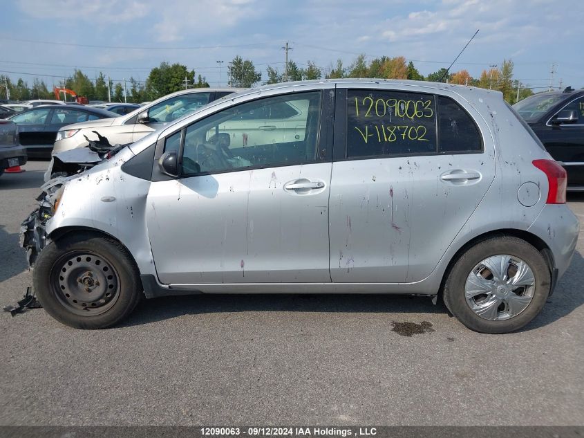 2007 Toyota Yaris VIN: JTDKT923575118702 Lot: 12090063