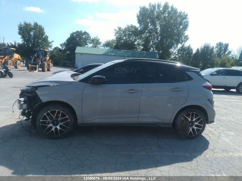 2023 Hyundai Kona Electric Preferred With Two-Tone Roof VIN: KM8K23AG2PU189975 Lot: 12090078