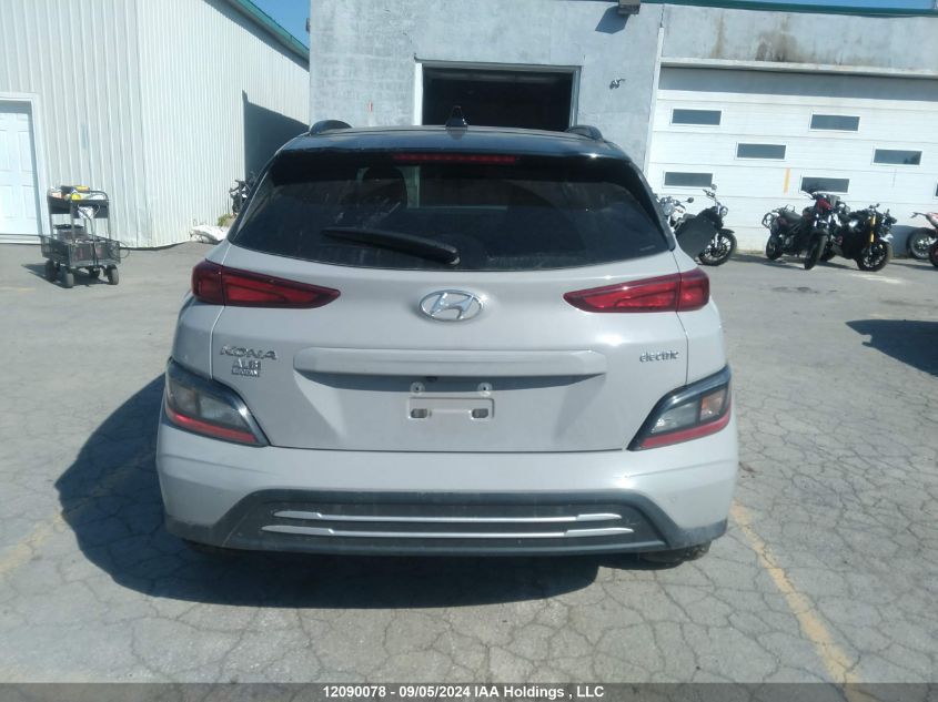 2023 Hyundai Kona Electric Preferred With Two-Tone Roof VIN: KM8K23AG2PU189975 Lot: 12090078