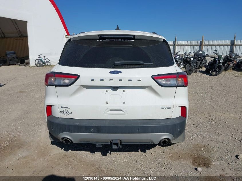 2021 Ford Escape Sel VIN: 1FMCU9H9XMUB18611 Lot: 12090143