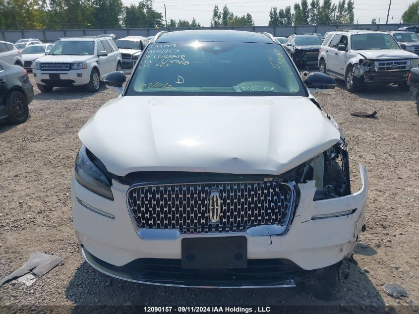 2020 Lincoln Corsair VIN: 5LMCJ2D92LUL14768 Lot: 12090157