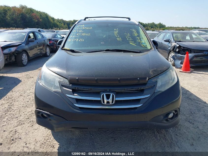 2014 Honda Cr-V Touring VIN: 2HKRM4H92EH103842 Lot: 12090162