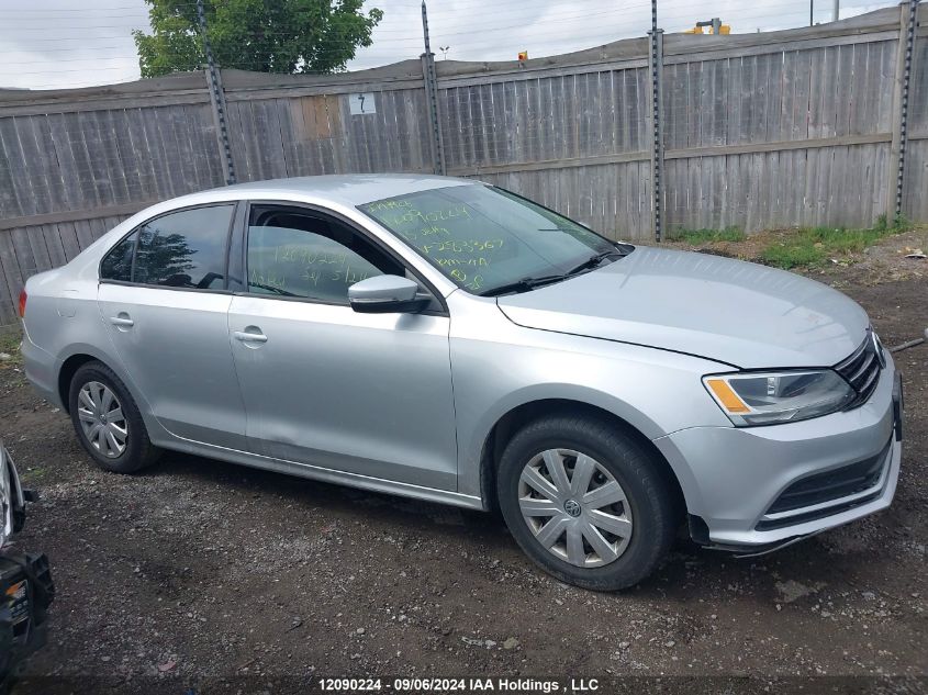 3VW2K7AJ1FM283367 2015 Volkswagen Jetta