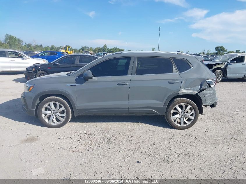 2022 Volkswagen Taos VIN: 3VVLX7B28NM083733 Lot: 12090246