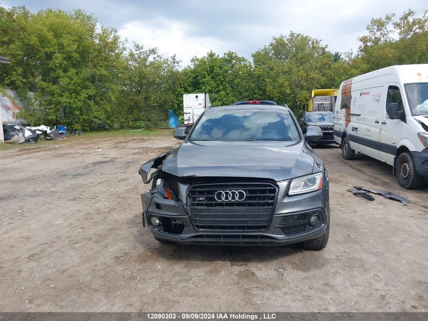 2016 Audi Sq5 VIN: WA1LCAFP6GA017964 Lot: 12090303