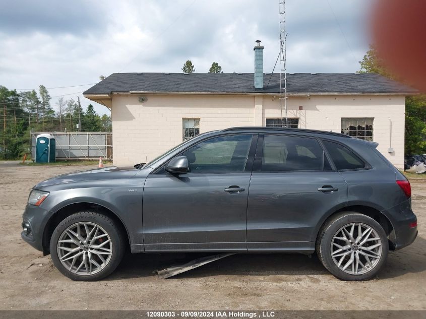 2016 Audi Sq5 VIN: WA1LCAFP6GA017964 Lot: 12090303