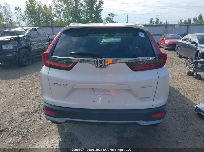 2022 Honda Cr-V VIN: 2HKRW2H44NH201662 Lot: 12090307