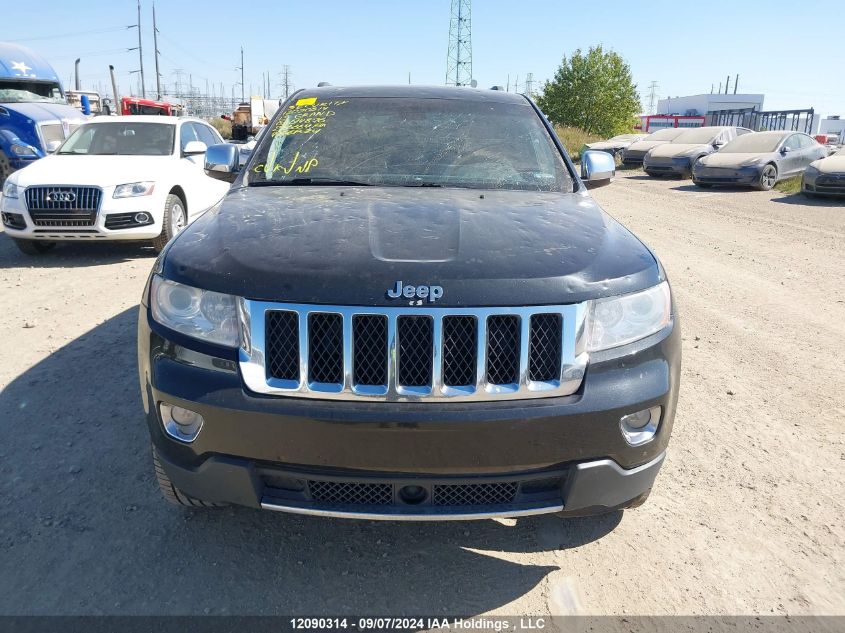 2013 Jeep Grand Cherokee Overland VIN: 1C4RJFCG4DC614876 Lot: 12090314