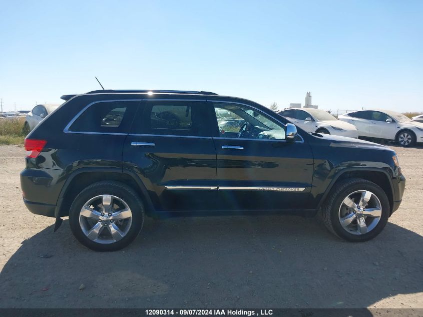 2013 Jeep Grand Cherokee Overland VIN: 1C4RJFCG4DC614876 Lot: 12090314