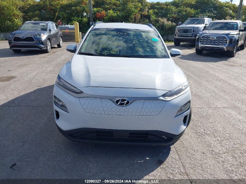 2021 Hyundai Kona Electric Preferred VIN: KM8K23AGXMU101895 Lot: 12090327