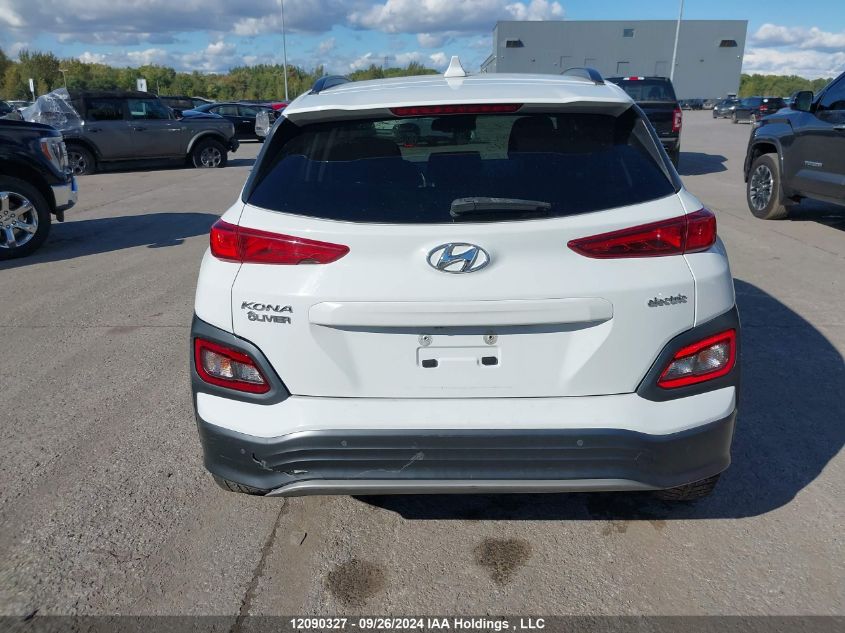 2021 Hyundai Kona Electric Preferred VIN: KM8K23AGXMU101895 Lot: 12090327