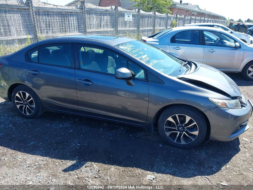 2013 Honda Civic Sdn VIN: 2HGFB2E54DH021277 Lot: 12090342