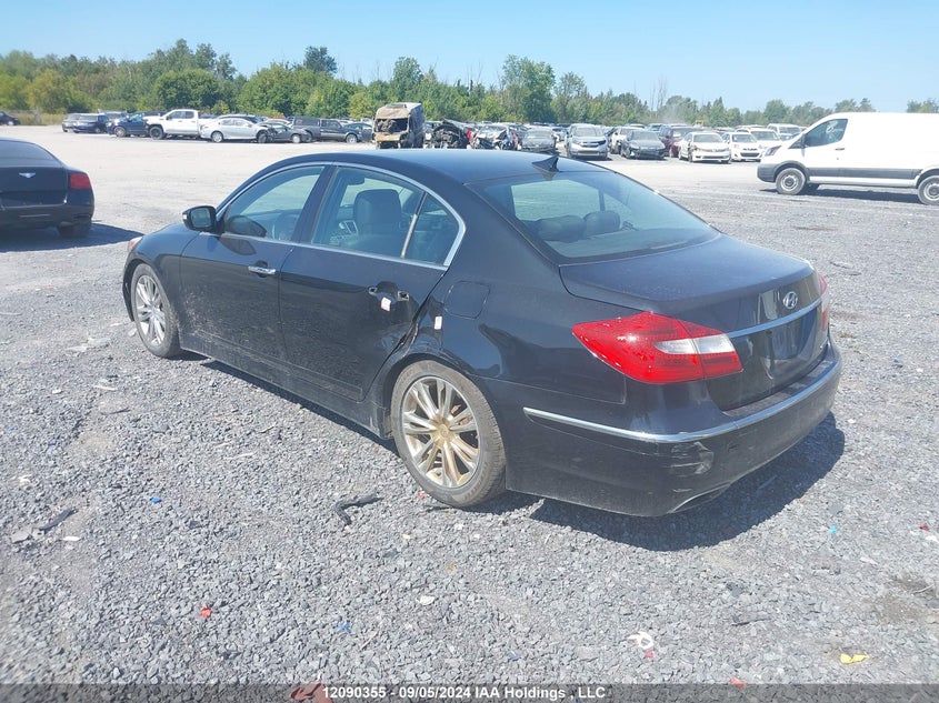 2014 Hyundai Genesis 3.8L VIN: KMHGC4DD9EU264081 Lot: 12090355