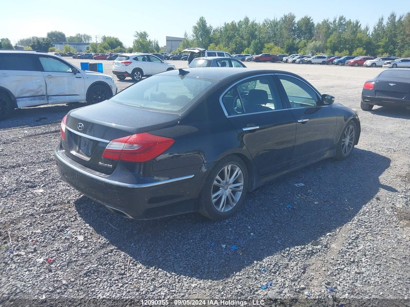 2014 Hyundai Genesis 3.8L VIN: KMHGC4DD9EU264081 Lot: 12090355