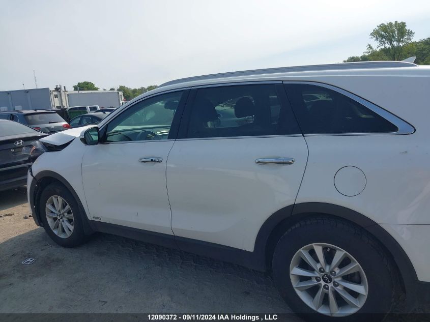 2019 Kia Sorento VIN: 5XYPGDA59KG485621 Lot: 12090372