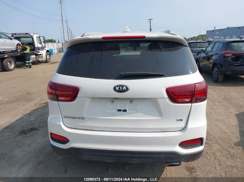 2019 Kia Sorento VIN: 5XYPGDA59KG485621 Lot: 12090372