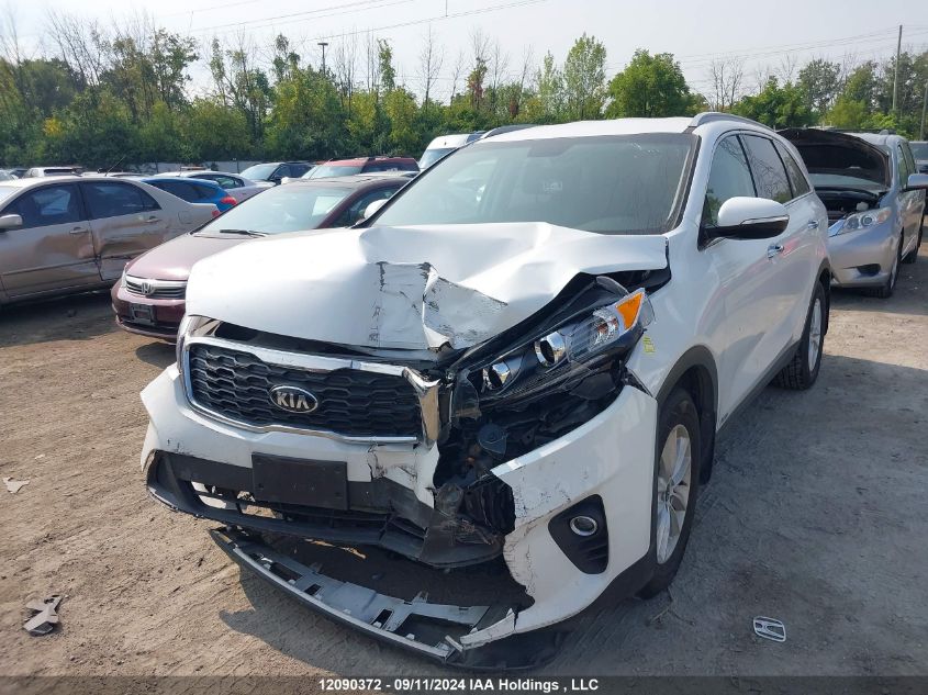 2019 Kia Sorento VIN: 5XYPGDA59KG485621 Lot: 12090372