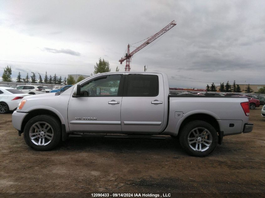 2013 Nissan Titan S/Sv/Sl/Pro-4X VIN: 1N6AA0EC3DN308645 Lot: 12090433